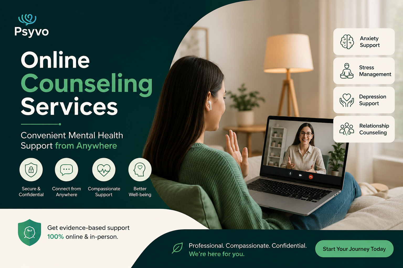 Online counseling services